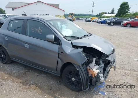 2021 Mitsubishi Mirage Carbonite Edition/Es/Le z USA, uszkodzony, nr VIN ML32AUHJ9MH002284